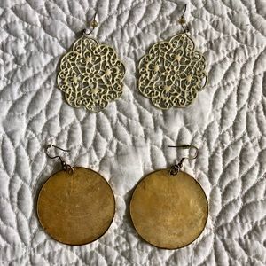 Two Pairs of Earrings